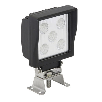 5 LED Worklamp 115mm Square 9-32V 15W 60° Beam